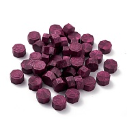 Sealing Wax Particles, for Retro Seal Stamp, Octagon, Purple, 0.85x0.85x0.5cm about 1550pcs/500g(DIY-B003-06)