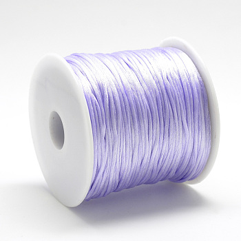 Nylon Thread, Plum, 2.5mm, about 32.81 Yards(30m)/Roll