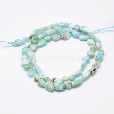 Natural Larimar Beads Strands(X-G-F521-35)-2
