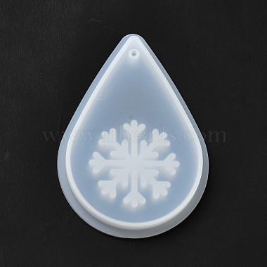 DIY Christmas Snowflake Pendant Silicone Molds(X-DIY-G056-A02)-4
