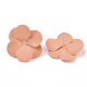 Spray Painted Iron Stud Earring Settings(IFIN-N004-01G)-2