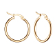 304 Stainless Steel Hoop Earrings(EJEW-F105-11G)-1