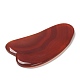Dyed & Heated Natural Agate Gua Sha Boards(AJEW-H112-01)-2