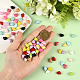 84Pcs 14 Colors Baking Paint Opaque Acrylic Beads(FIND-SC0020-83)-4
