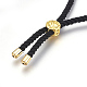 Cotton Cord Bracelet Making(KK-F758-03H-G)-3