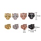 8Pcs 4 Color Rack Plating Hollow Brass Micro Pave Cubic Zirconia Beads(sgZIRC-SZ0001-02-RS)-2