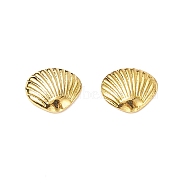 (Defective Closeout Sale: Slight Redness), Ocean Themed Alloy Cabochons, Nail Art Decoration Accessories for Women, Shell Shape, Golden, 4x4.5x0.8mm, about 5833pcs/70g(MRMJ-XCP0001-33G)