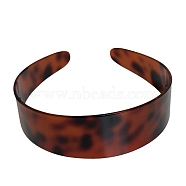 Cellulose Acetate Hair Bands, Hair Accessories for Women & Girls, Sienna, 150mm(PW-WG3DCA5-01)