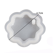 DIY Pendant Silicone Molds, Resin Casting Molds, for UV Resin, Epoxy Resin Jewelry Makings, Star, 47x7mm(PW-WG82759-02)