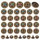 24 Sets 4 Colors Alloy Snap Button(FIND-GA0003-66)-1