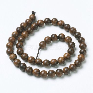 Natural Yellow Rosewood Beads(X-WOOD-J001-01-6mm)-2
