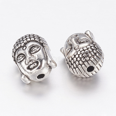 perles en alliage de style tibétain(X-TIBEB-60542-AS-FF)-2