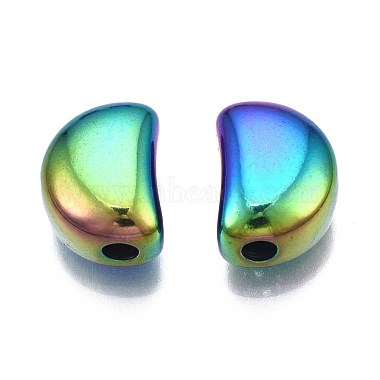 Rack Plating Rainbow Color 304 Stainless Steel Beads(STAS-S119-083)-2