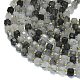 Natural Tourmalinated Quartz Beads Strands(G-K389-A20-01)-3