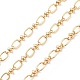 Rack Plating Brass Oval & Knot Link Chains(CHC-K013-02)-4