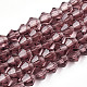 Bicone Glass Beads Strands(X-EGLA-P016-4mm-03)-1