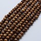 Natural Wood Beads Strands(WOOD-F006-04-6mm)-1
