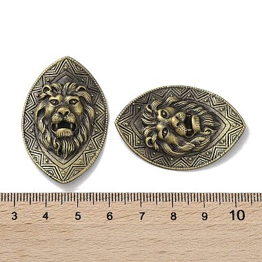 Tibetan Style Brass Pendants(KK-M284-19AB)-3