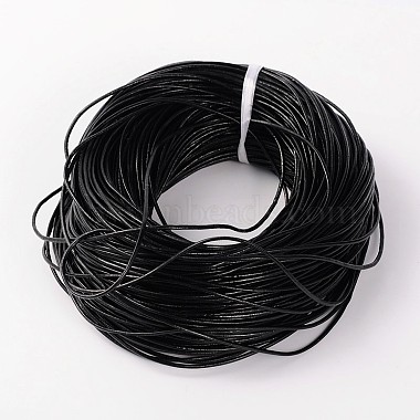 2mm Black Cowhide Thread & Cord