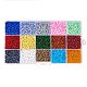 8/0 Round Glass Seed Beads Sets(SEED-PH0007-01)-1
