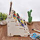 Wooden Craft Paint & Brash Rack(DIY-WH0504-22)-5