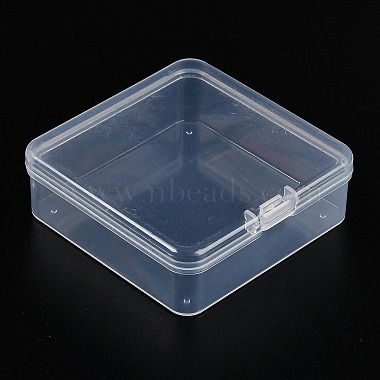 Plastic Bead Containers with Hinged Lid(CON-Z007-03B)-2