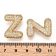 micro cuivres ouvrent pendentifs de zircons(KK-N254-06G-Z)-3