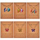 6Pcs Butterfly Pendant Necklaces for Women(JN1066A)-1