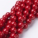 Natural Mashan Jade Round Beads Strands(G-D263-10mm-XS31)-1