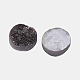 Electroplate Natural Druzy Crystal Cabochons(G-L047-10mm-03)-1