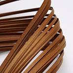 Quilling Paper Strips, Sienna, 390x3mm, about 120strips/bag(X-DIY-J001-3mm-B24)
