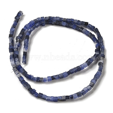 Natural Sodalite Beads Strands(G-B064-A27)-3