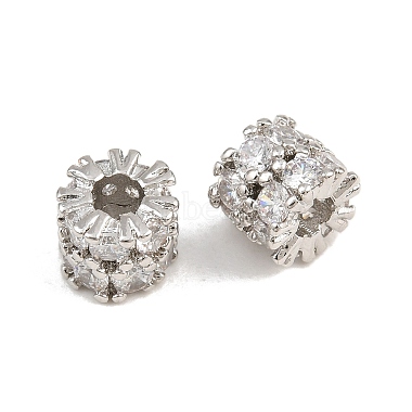 Brass Micro Pave Clear Cubic Zirconia Beads(KK-CBA78C7-12P)-2