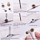 1Box Mixed Metal Jewelry Snap Fastener(BUTT-WH0001-01)-5