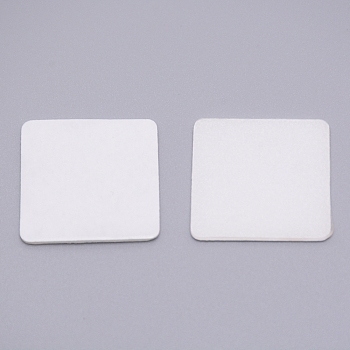 EVA Double-side Tap, With Double Adhesive Back, Antiskid, Square, White, 3x3x0.1cm