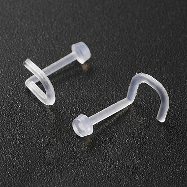 Acrylic Fishtail Nose Ring(AJEW-YW0001-06H)-3