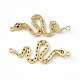 Brass Micro Pave Cubic Zirconia Connector Charms(KK-E068-VC031)-1
