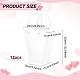 Valentine's Day Trapezoid PP Plastic Gift Bags(ABAG-WH0040-10A)-2