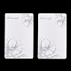 Rectangle Flower Earring Display Cards(CDIS-P007-B03)-3