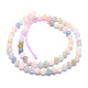 Chapelets de perles en morganite naturelle(G-O166-25-3mm)-2