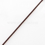 Elastic Round Jewelry Beading Cords Nylon Threads, Coconut Brown, 1.2mm, about 50yards/roll(150 feet/roll)(NWIR-L003-B-03)