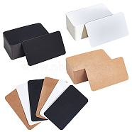 Nbeads 300Pcs 3 Colors Paper Blank Message Card, Postcard, Rectangle, Mixed Color, 90x53x0.4mm, 100pcs/color(DIY-NB0008-32)