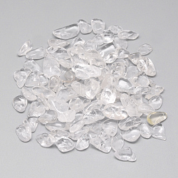 Natural Quartz Crystal Beads, No Hole/Undrilled, Chips, 8~20x5~10x1~7mm(X-G-Q947-34)