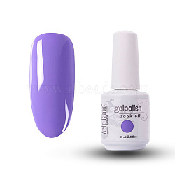 15ml Special Nail Gel, for Nail Art Stamping Print, Varnish Manicure Starter Kit, Lilac, Bottle: 34x80mm(MRMJ-P006-A077)