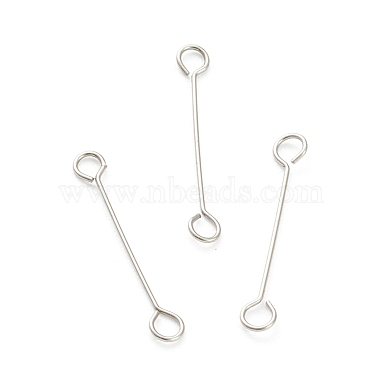 1.5cm Stainless Steel Color 316 Surgical Stainless Steel Double Sided Eye Pins