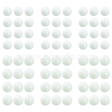 6 Styles Synthetic Luminous Stone Round Beads(G-CA0001-55)-7