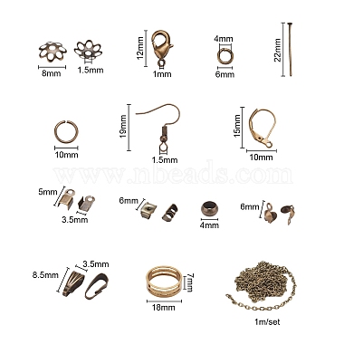 Metal Jewelry Findings Sets(DIY-YW0001-23AB)-2