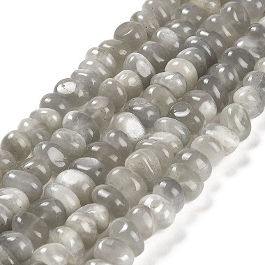 Nuggets Grey Moonstone Beads