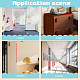 Plastic Self-adhesive Wall Corner Protector(AJEW-WH0606-90A)-5