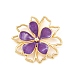Brass Enamel Pendants(KK-C162-026G-02)-1
